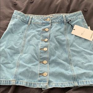 Denim skirt